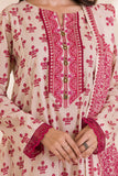 Zellbury Printed Cotton Unstitched 3Pc Suit WUC25X30039