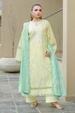 Zellbury Chikankari Embroidered Cotton Unstitched 3Pc Suit WUC26E34046