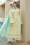 Zellbury Chikankari Embroidered Cotton Unstitched 3Pc Suit WUC26E34046
