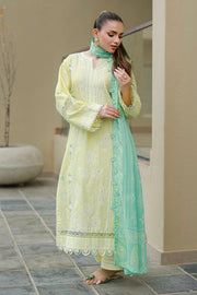 Zellbury Chikankari Embroidered Cotton Unstitched 3Pc Suit WUC26E34046