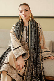 Zellbury Chikankari Embroidered Cotton Unstitched 3Pc Suit WUC26E34047