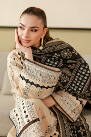 Zellbury Chikankari Embroidered Cotton Unstitched 3Pc Suit WUC26E34047