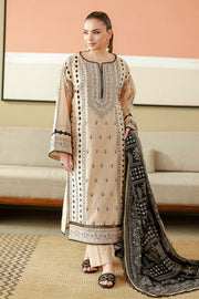 Zellbury Chikankari Embroidered Cotton Unstitched 3Pc Suit WUC26E34047