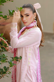 Zellbury Chikankari Embroidered Cotton Unstitched 3Pc Suit WUC26E34048
