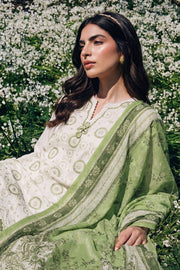Zellbury Chikankari Embroidered Cotton Unstitched 3Pc Suit WUC26E34049