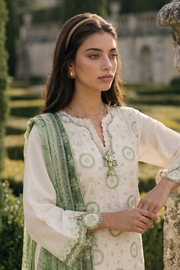 Zellbury Chikankari Embroidered Cotton Unstitched 3Pc Suit WUC26E34049
