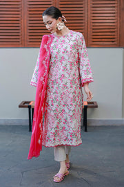 Zellbury Chikankari Embroidered Cotton Unstitched 3Pc Suit WUC26E34051