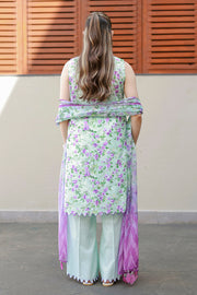 Zellbury Chikankari Embroidered Cotton Unstitched 3Pc Suit WUC26E34053