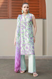 Zellbury Chikankari Embroidered Cotton Unstitched 3Pc Suit WUC26E34053