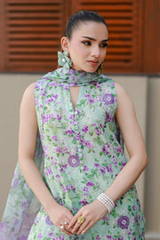 Zellbury Chikankari Embroidered Cotton Unstitched 3Pc Suit WUC26E34053