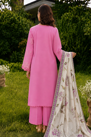 Zellbury Chikankari Embroidered Cotton Unstitched 3Pc Suit WUC26E34055