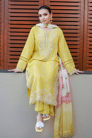 Zellbury Chikankari Embroidered Cotton Unstitched 3Pc Suit WUC26E34056