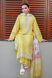Zellbury Chikankari Embroidered Cotton Unstitched 3Pc Suit WUC26E34056