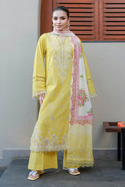 Zellbury Chikankari Embroidered Cotton Unstitched 3Pc Suit WUC26E34056