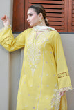 Zellbury Chikankari Embroidered Cotton Unstitched 3Pc Suit WUC26E34056