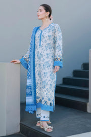 Zellbury Chikankari Embroidered Cotton Unstitched 3Pc Suit WUC26E34057