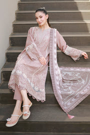 Zellbury Chikankari Embroidered Cotton Unstitched 3Pc Suit WUC26E34058
