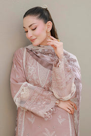 Zellbury Chikankari Embroidered Cotton Unstitched 3Pc Suit WUC26E34058