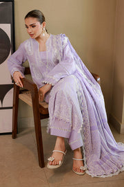 Zellbury Chikankari Embroidered Cotton Unstitched 3Pc Suit WUC26E34059