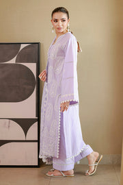 Zellbury Chikankari Embroidered Cotton Unstitched 3Pc Suit WUC26E34059