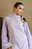 Zellbury Chikankari Embroidered Cotton Unstitched 3Pc Suit WUC26E34059