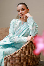 Zellbury Chikankari Embroidered Cotton Unstitched 3Pc Suit WUC26E34060