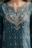 Zellbury Chikankari Embroidered Cotton Unstitched 3Pc Suit WUC26E34061