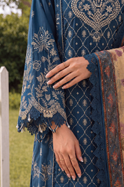 Zellbury Chikankari Embroidered Cotton Unstitched 3Pc Suit WUC26E34061