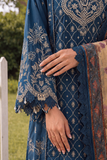 Zellbury Chikankari Embroidered Cotton Unstitched 3Pc Suit WUC26E34061