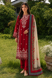 Zellbury Chikankari Embroidered Cotton Unstitched 3Pc Suit WUC26E34062