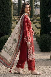 Zellbury Chikankari Embroidered Cotton Unstitched 3Pc Suit WUC26E34062