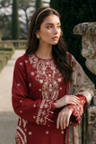 Zellbury Chikankari Embroidered Cotton Unstitched 3Pc Suit WUC26E34062