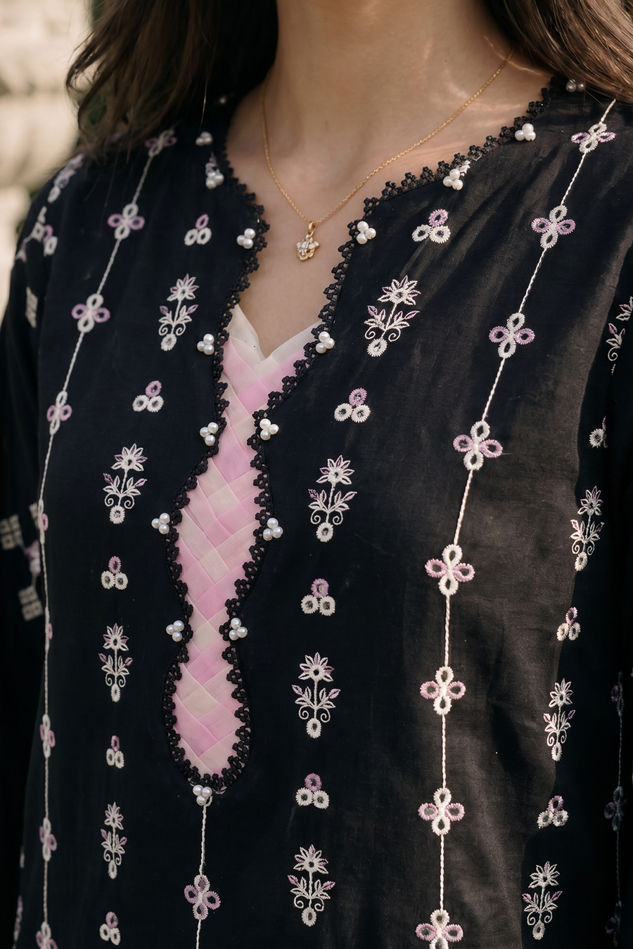 Zellbury Chikankari Embroidered Cotton Unstitched 3Pc Suit WUC26E34063