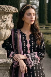 Zellbury Chikankari Embroidered Cotton Unstitched 3Pc Suit WUC26E34063