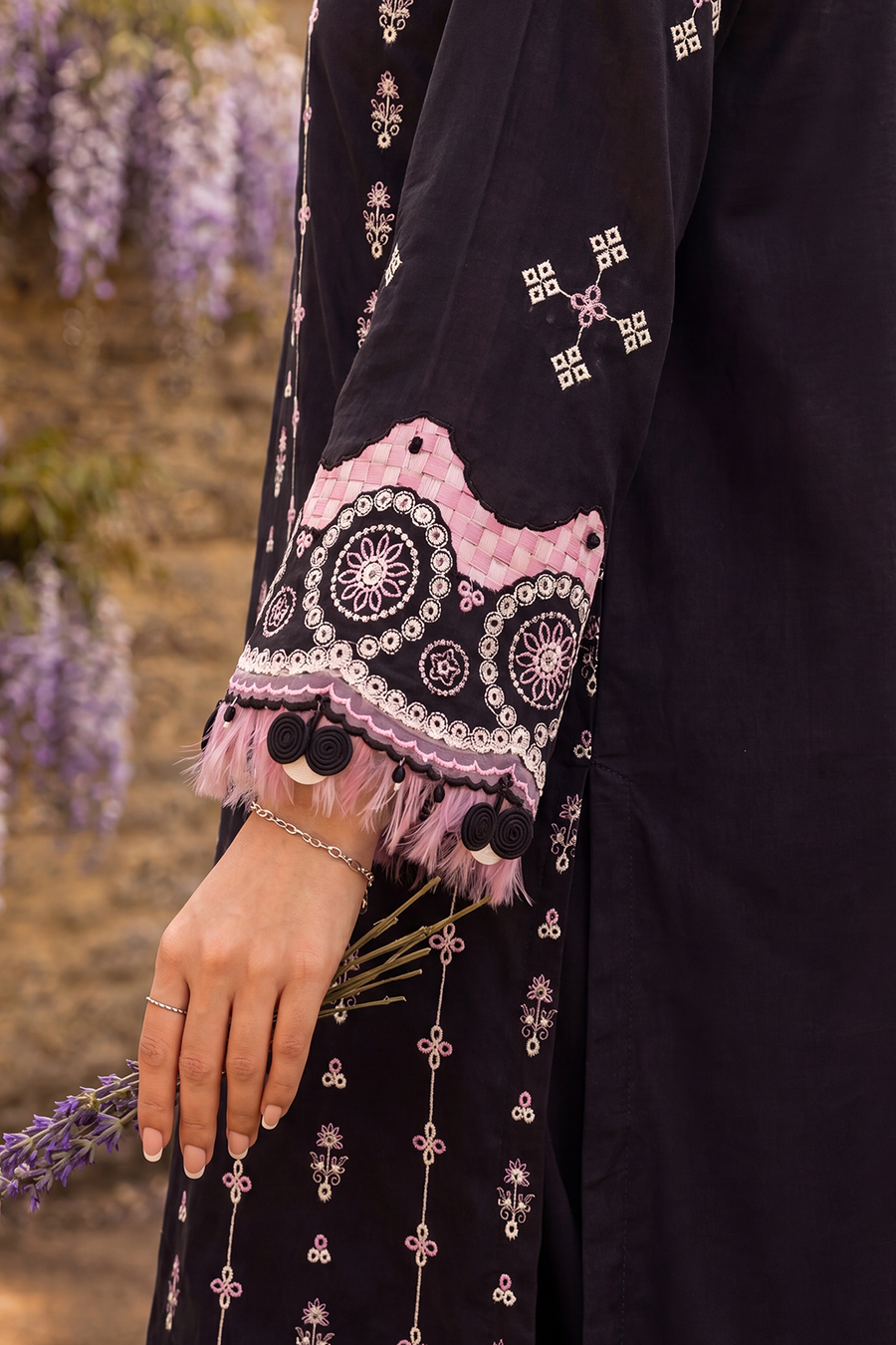 Zellbury Chikankari Embroidered Cotton Unstitched 3Pc Suit WUC26E34063
