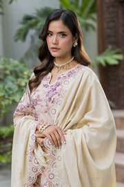 Zellbury Chikankari Embroidered Cotton Unstitched 3Pc Suit WUC26E34064