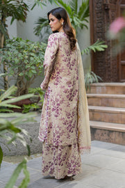 Zellbury Chikankari Embroidered Cotton Unstitched 3Pc Suit WUC26E34064