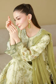 Zellbury Chikankari Embroidered Cotton Unstitched 3Pc Suit WUC26E34065