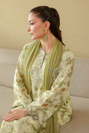 Zellbury Chikankari Embroidered Cotton Unstitched 3Pc Suit WUC26E34065