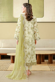 Zellbury Chikankari Embroidered Cotton Unstitched 3Pc Suit WUC26E34065