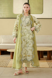 Zellbury Chikankari Embroidered Cotton Unstitched 3Pc Suit WUC26E34065