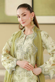 Zellbury Chikankari Embroidered Cotton Unstitched 3Pc Suit WUC26E34065