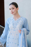Zellbury Chikankari Embroidered Cotton Unstitched 3Pc Suit WUC26E34066