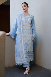 Zellbury Chikankari Embroidered Cotton Unstitched 3Pc Suit WUC26E34066