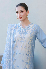 Zellbury Chikankari Embroidered Cotton Unstitched 3Pc Suit WUC26E34066