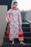 Zellbury Chikankari Embroidered Cotton Unstitched 3Pc Suit WUC26E34068