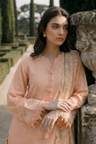 Zellbury Chikankari Embroidered Cotton Unstitched 3Pc Suit WUC26E34072