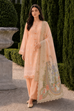 Zellbury Chikankari Embroidered Cotton Unstitched 3Pc Suit WUC26E34072