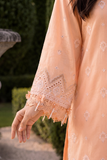 Zellbury Chikankari Embroidered Cotton Unstitched 3Pc Suit WUC26E34072