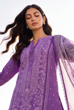 Zellbury Chikankari Embroidered Cotton Unstitched 3Pc Suit WUC26E34074